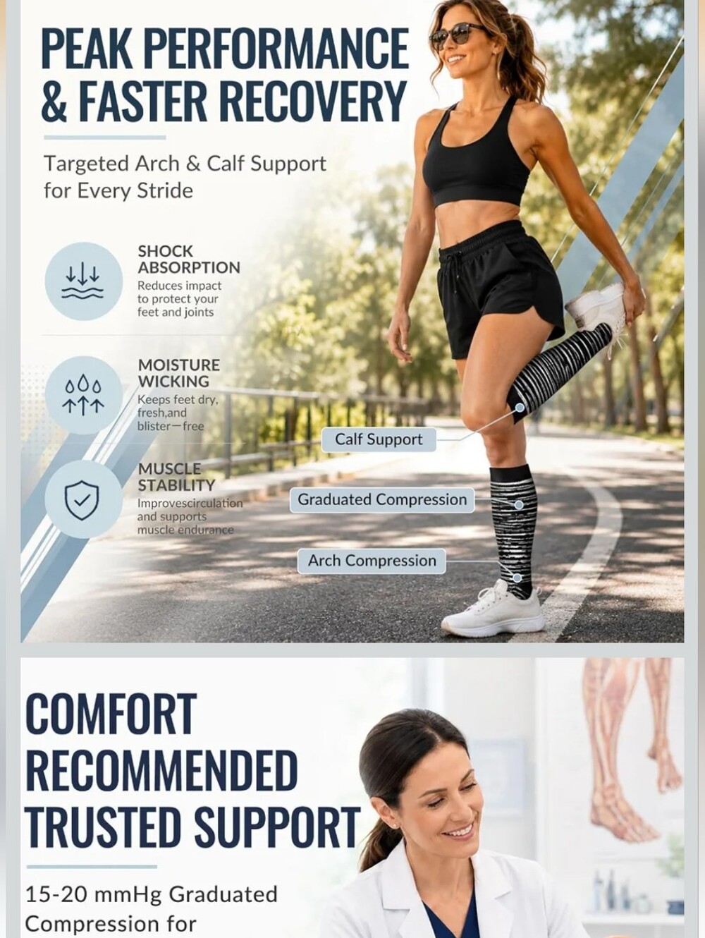 ⭐️40% Off⭐️ Compression Socks - 3 Pack - Picture 4 of 5